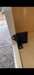 3/4" Front Setback Mount (Inset) for Blum Undermount Slides (Face Frames -non-Cabinotch/Bottom drawers)