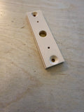 Inset Hinge Plate BASE Mount for Blum & Titus Long Arm — 1/4" Thickness - 10 pack