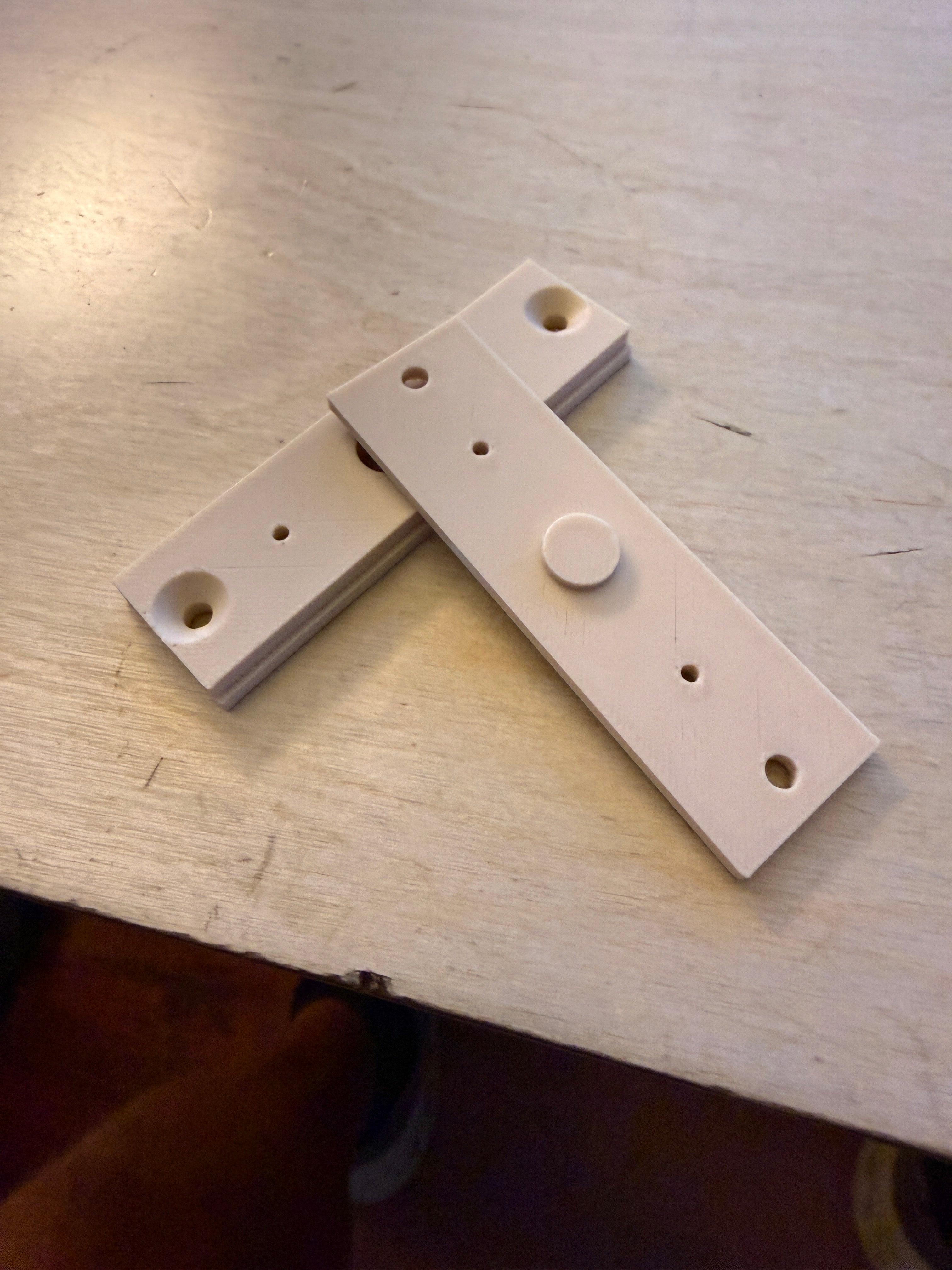 Hinge Plate Mount Expander to 3/8" (9.5mm) — Blum & Titus Long Arm — 10-Pack