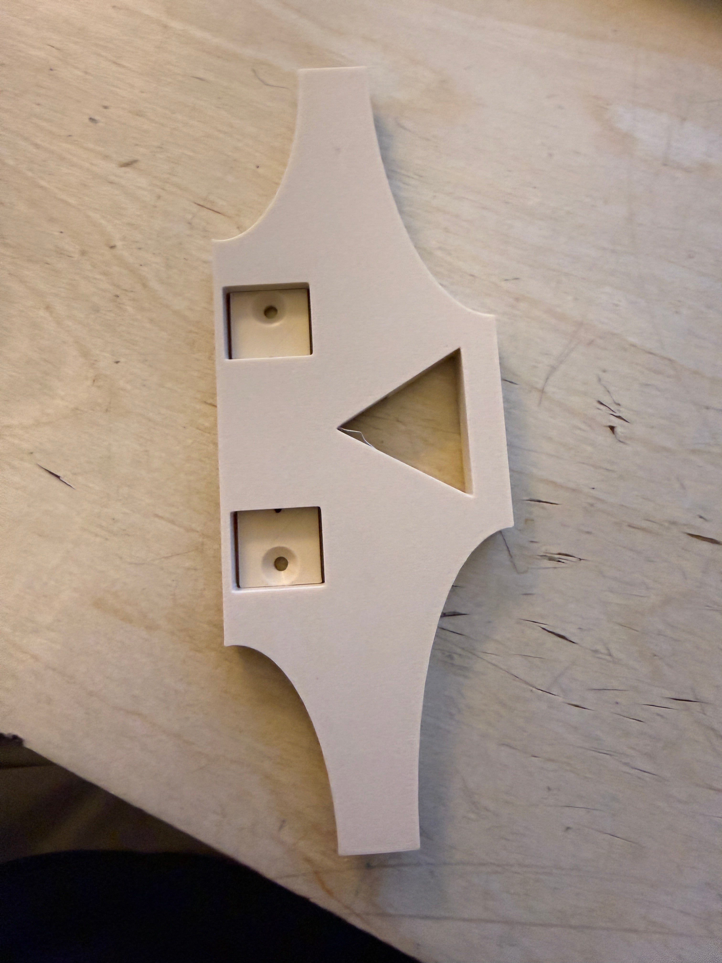 Hinge Plate Installation Jig — Snap-In Mount, Self-Registering — Inset Doors